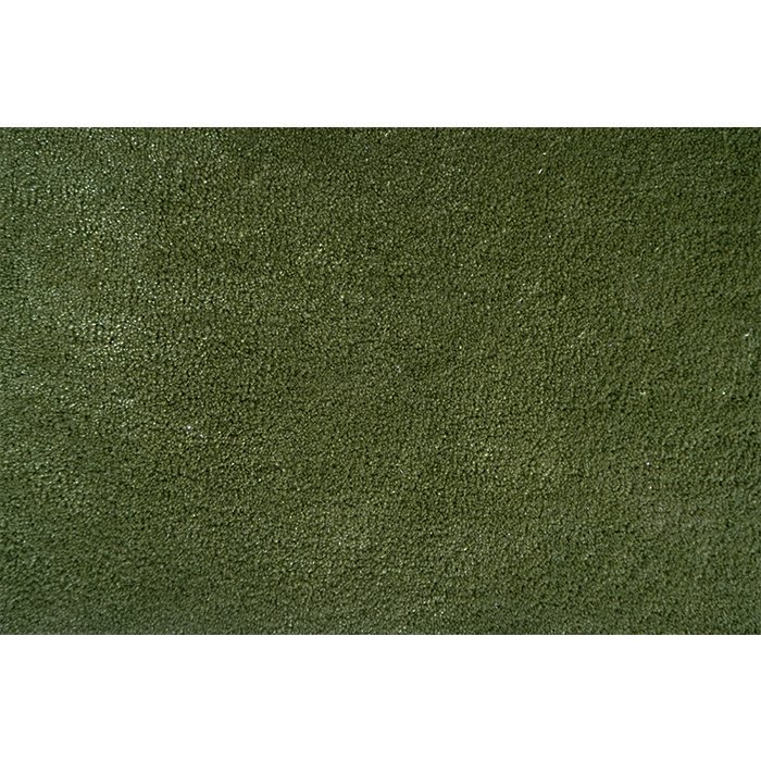 Plain Mud Green Rug (Petyarn)