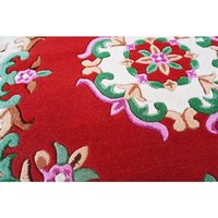 Abushan Red Circle Rug