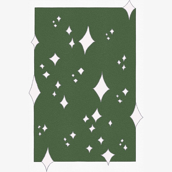 Atomic Stars Green