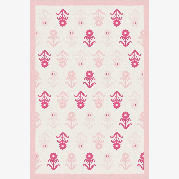 Block Print Notes Pink