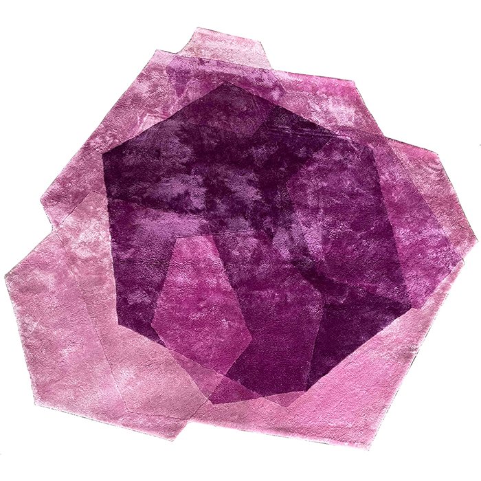 Hexagonal Mirage Rug (silk)