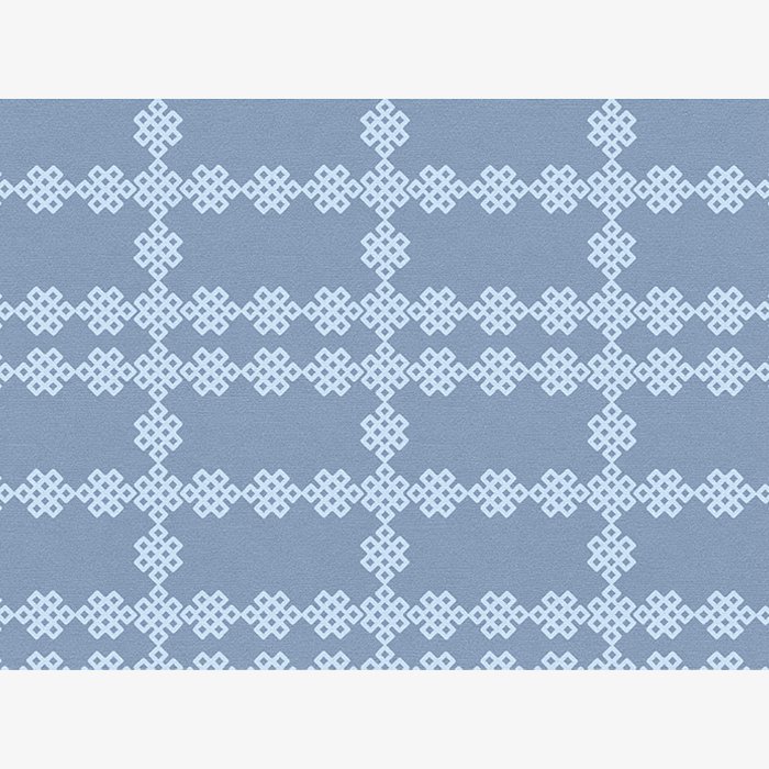 Infinite Knots Plaid Notes Navy