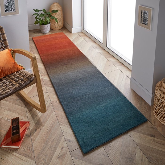 Ombre Rust Rug