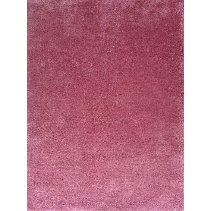 Plain Deep Pink Rug (Petyarn)