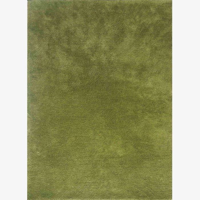 Plain Mud Green Rug