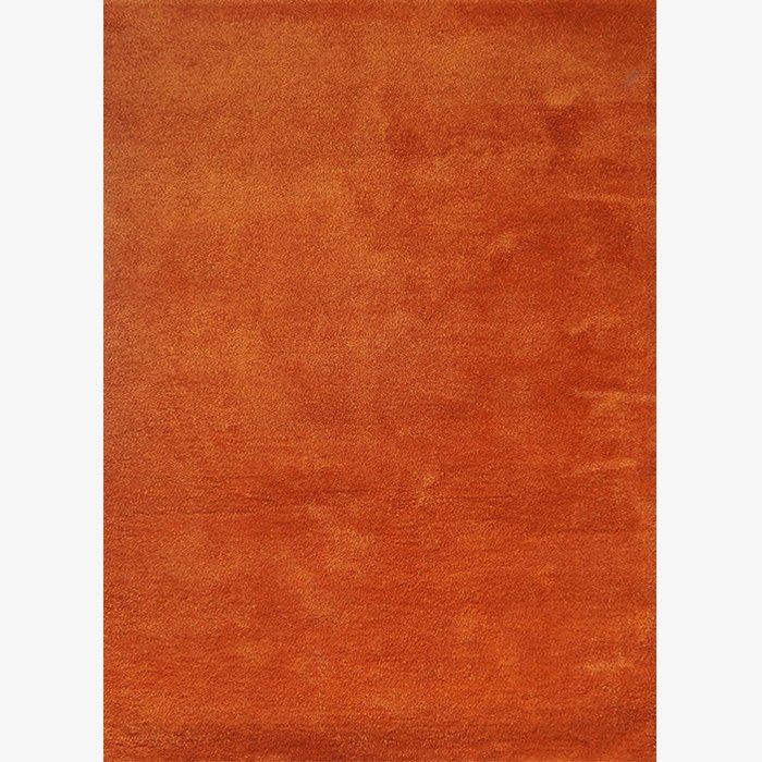 Plain burnt Orange Rug