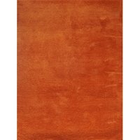 Plain burnt Orange Rug (Petyarn)