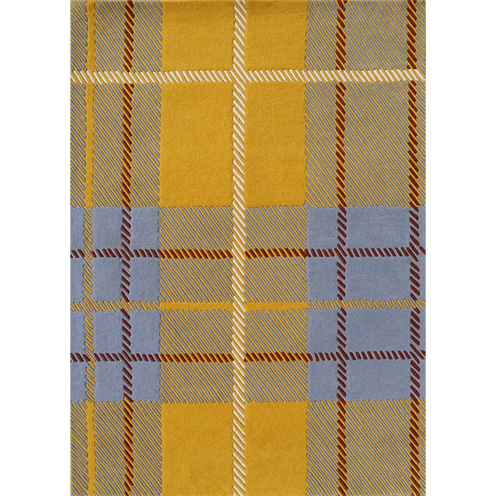 Tartan-Yellow&Blue